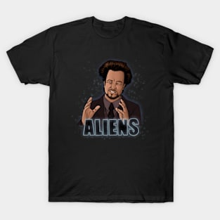 The Aliens Guy (Giorgio Tsoukalos) Color T-Shirt